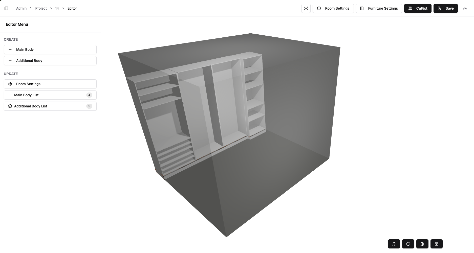 3D Furniture Configurator