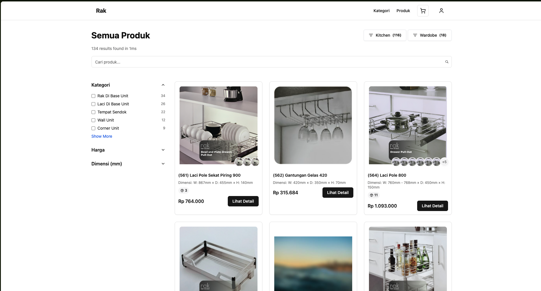E-Commerce Product Catalog